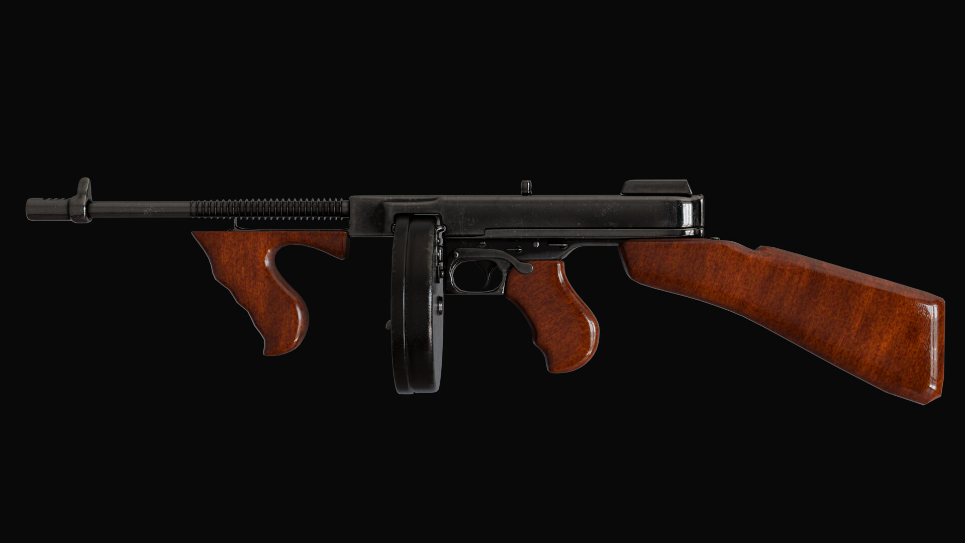 Subfusil Thompson — view 3